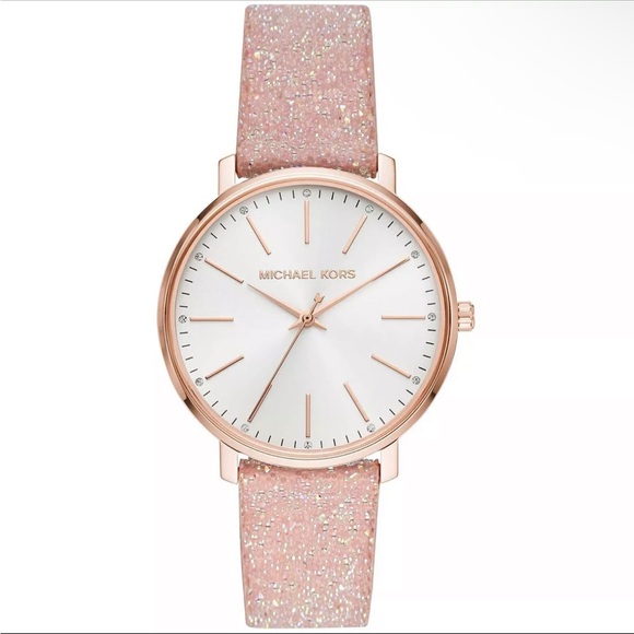 Pyper Rose Gold-Tone Swarovski® Crystal Embellished Watch - Picture 1 of 8